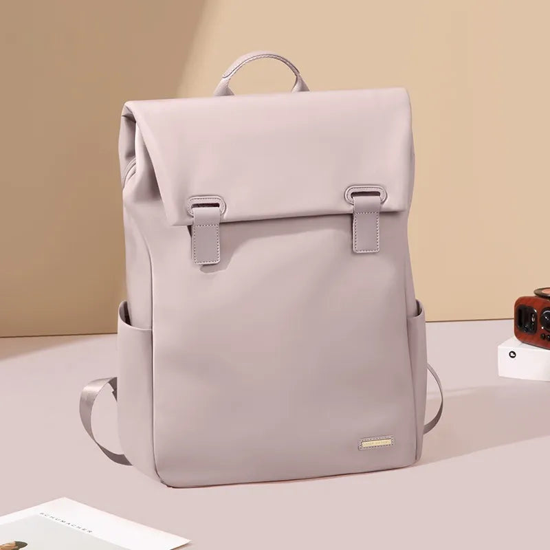 Reiserucksack für Damen mit Klappe ⎜ Stylischer Tagesrucksack mit viel Platz für Freizeit und Büro