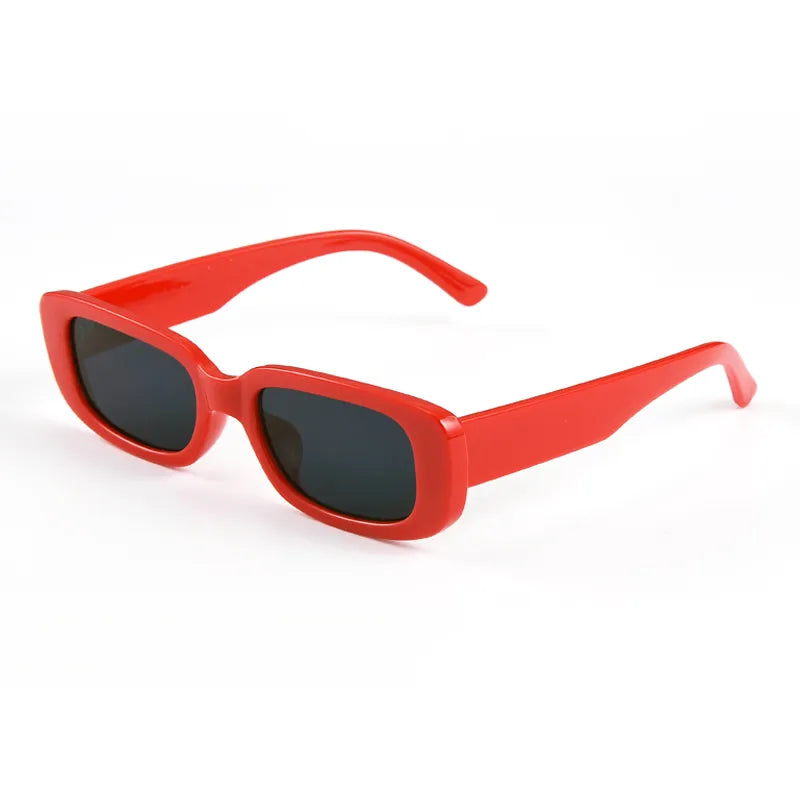 Damen-Sonnenbrille im Micro-Retro-Stil ⎜ Schmaler Rahmen für urbane Sommerlooks