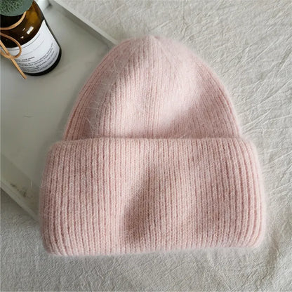 Rippenmütze in modernen Farben ⎜ Unisex-Strickmütze für trendige und warme Winter-Styles