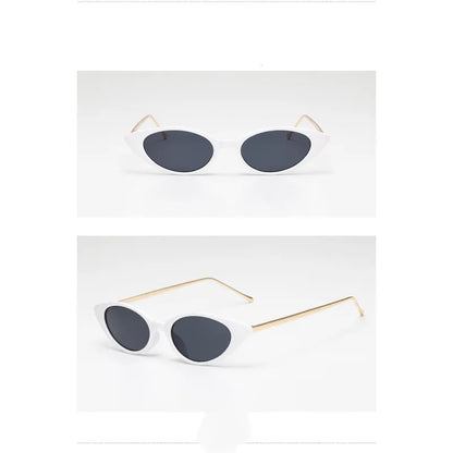 Kompakte eckige Damen-Sonnenbrille ⎜ Kleines Retro-Design mit UV-Schutz für trendige Outfits