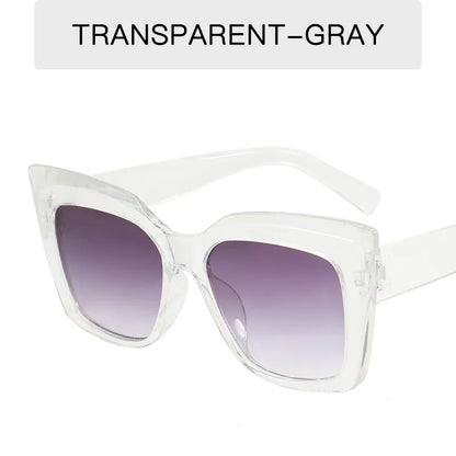 Randlose Damen-Sonnenbrille im Farbverlauf-Look ⎜ Leichtes Design für modischen UV-Schutz