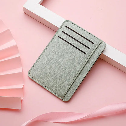 Kartenetui für Damen ⎜ Ultraleichtes Kartenfach mit Platz für mehrere Karten und stilvollem Farbdesign