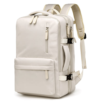 Reiserucksack für Damen und Herren ⎜ Großer Laptoprucksack mit Seitentaschen und Handgepäckformat