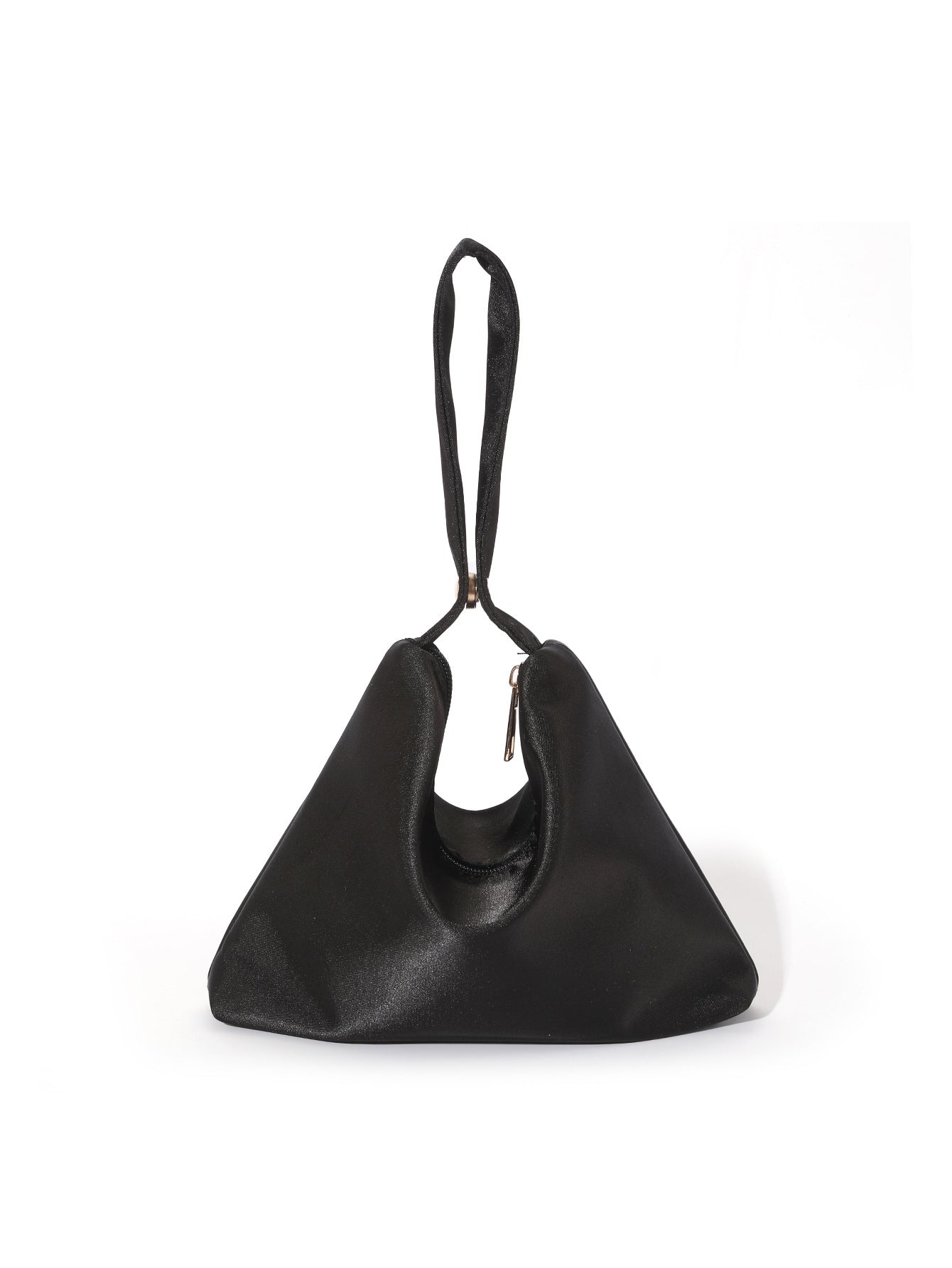 Satin Abendtasche für Damen ⎜ Elegante Handtasche mit Trageschlaufe und Magnetverschluss für festliche Anlässe