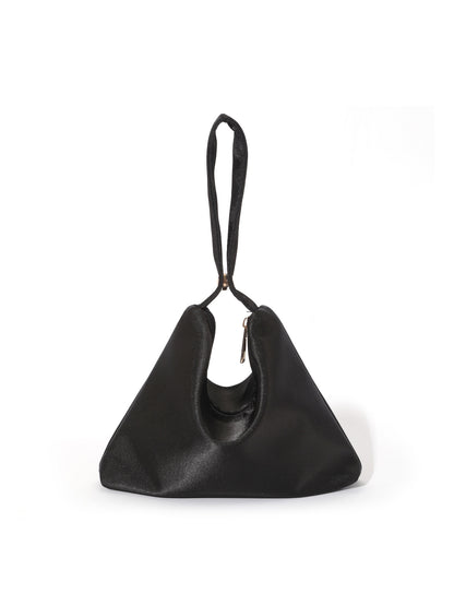 Satin Abendtasche für Damen ⎜ Elegante Handtasche mit Trageschlaufe und Magnetverschluss für festliche Anlässe