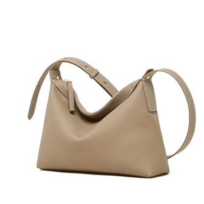Vintage Ledertasche für Damen ⎜ Robuste Umhängetasche mit besonderem Design