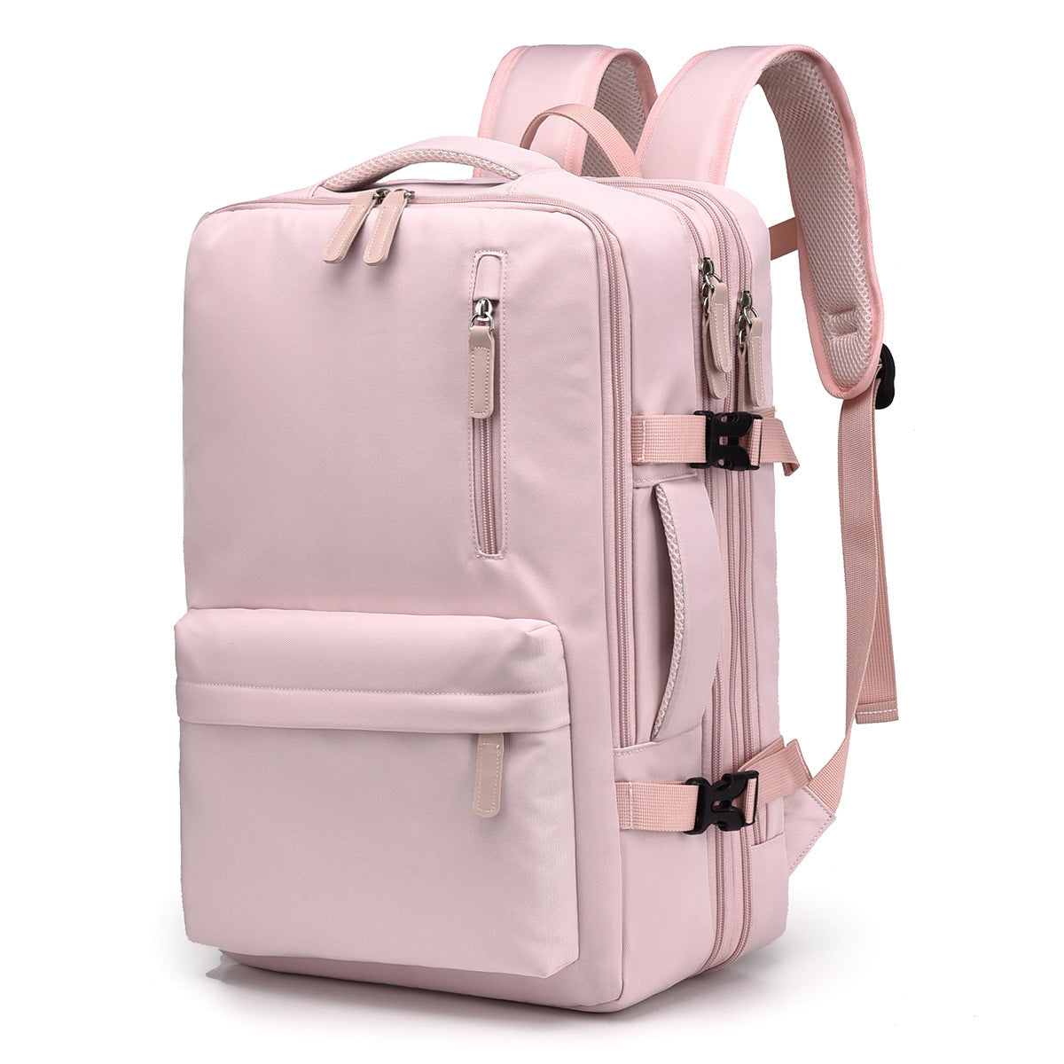 Reiserucksack für Damen und Herren ⎜ Großer Laptoprucksack mit Seitentaschen und Handgepäckformat