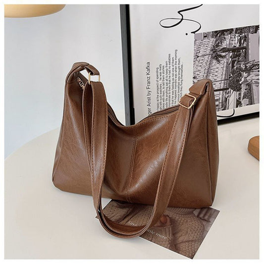Große Umhängetasche für Damen ⎜ Praktische Tasche mit viel Stauraum für Alltag und Reisen