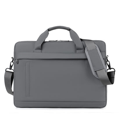 Business Notebooktasche für Herren ⎜ Große Aktentasche mit Schultergurt für Laptop und Dokumente