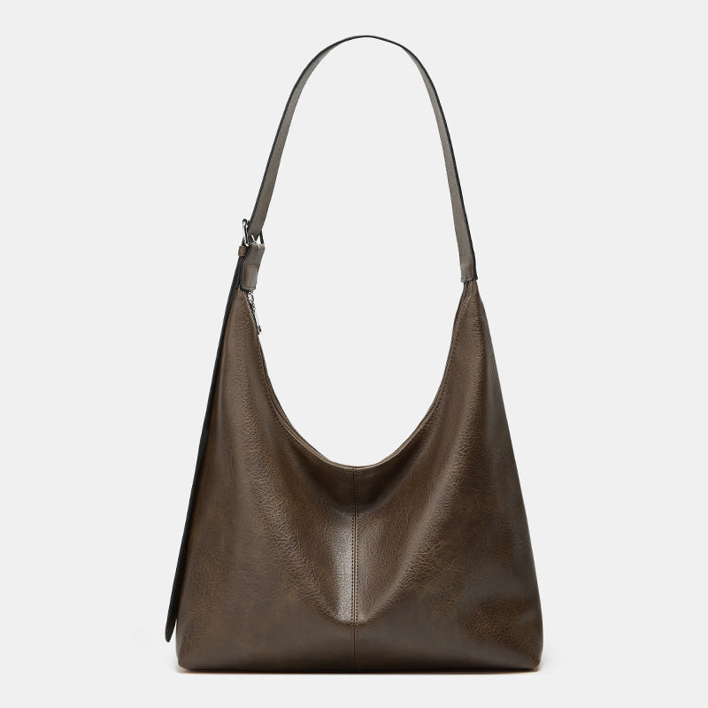Klassische Schultertasche für Damen ⎜ Zeitlose Umhängetasche mit elegantem Schnitt für jeden Anlass
