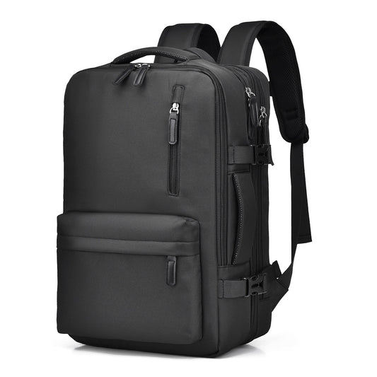 Reiserucksack für Damen und Herren ⎜ Großer Laptoprucksack mit Seitentaschen und Handgepäckformat