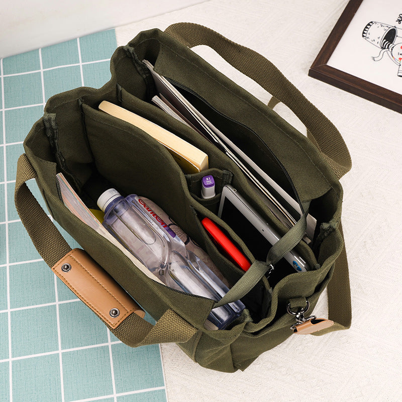 Laptoptasche für Damen ⎜ Geräumige Tragetasche mit Reißverschluss und Innentaschen