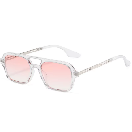 Damen-Sonnenbrille mit schmalem Rahmen ⎜ Feines Cut-Design für stilvollen Alltagslook mit UV-Schutz