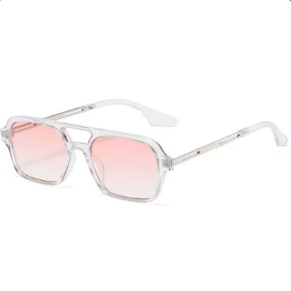 Damen-Sonnenbrille mit schmalem Rahmen ⎜ Feines Cut-Design für stilvollen Alltagslook mit UV-Schutz