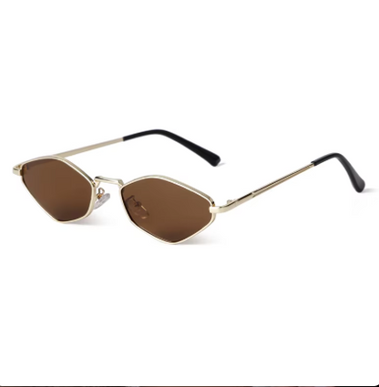 Filigrane Cat-Eye Sonnenbrille für Damen ⎜ Schmaler Rahmen für stilvollen Sonnenschutz