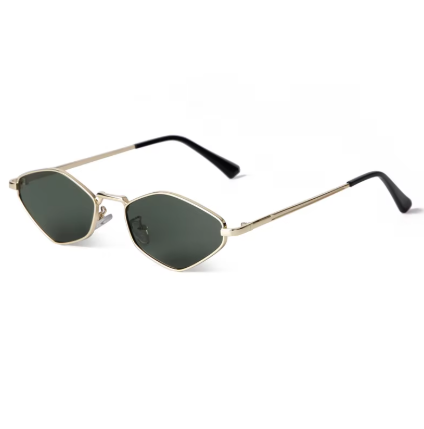 Filigrane Cat-Eye Sonnenbrille für Damen ⎜ Schmaler Rahmen für stilvollen Sonnenschutz