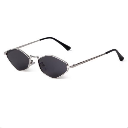 Filigrane Cat-Eye Sonnenbrille für Damen ⎜ Schmaler Rahmen für stilvollen Sonnenschutz
