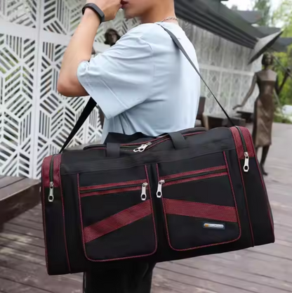 Tragetasche mit viel Platz ⎜ Faltbare Reisetasche für Urlaub, Fitness und Wochenendausflüge