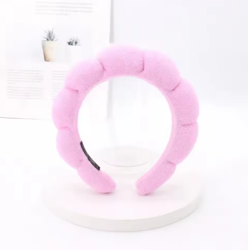 Haarband für Damen ⎜ Weiches Stirnband für Gesichtsreinigung, Wellness und Haarstyling