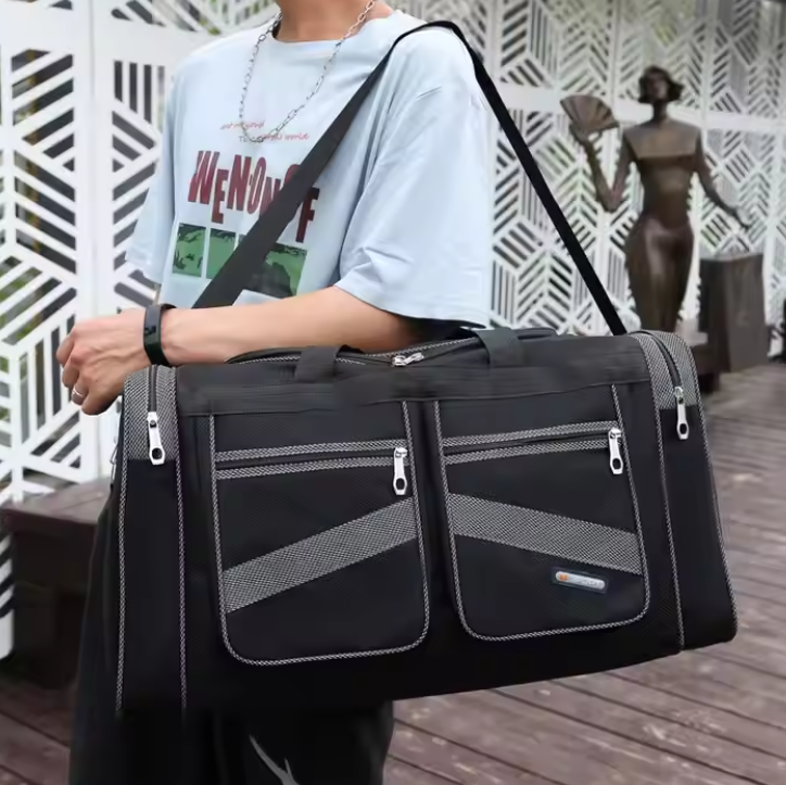 Tragetasche mit viel Platz ⎜ Faltbare Reisetasche für Urlaub, Fitness und Wochenendausflüge