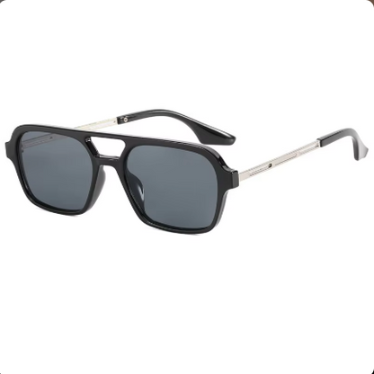 Damen-Sonnenbrille mit schmalem Rahmen ⎜ Feines Cut-Design für stilvollen Alltagslook mit UV-Schutz