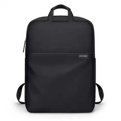Damen Rucksack aus Kunstleder ⎜ Eleganter Tagesrucksack mit Laptopfach und seitlichen Außentaschen