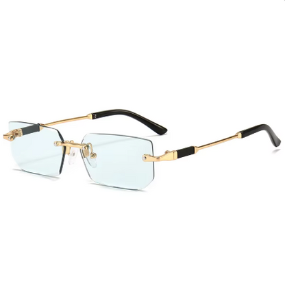 Retro-Sonnenbrille für Damen im Quadratstil ⎜ Schlichtes Modell für elegante City-Outfits mit UV-Schutz