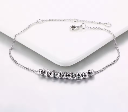 Roségoldenes Perlenarmband für Damen ⎜ Dezenter Glanz für elegante und zurückhaltende Alltagsmomente