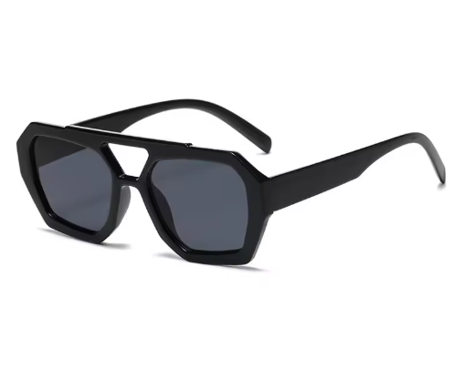 Leoparden-Sonnenbrille mit großem Rahmen ⎜ Ideal für Strand, Urlaub & Sommerlooks