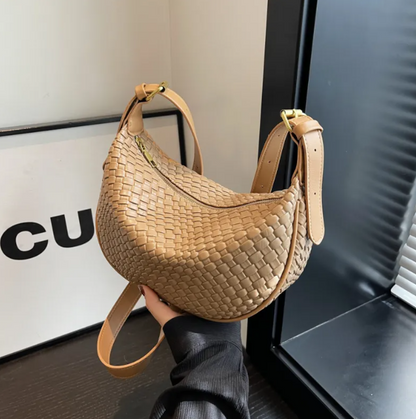 Moderne Tasche für Damen ⎜ Weiche Schultertasche in Lederoptik für moderne Freizeit- und City-Looks