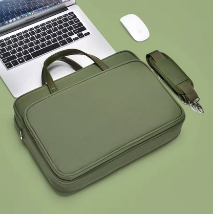 Laptoptasche für Damen ⎜ Hochwertige Computertasche mit Schulterriemen für stilvolles Arbeiten