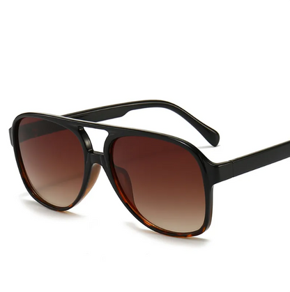 Runde Sonnenbrille für Damen und Herren ⎜ Leichtes Modell mit UV-Schutz für bequeme Alltagslooks