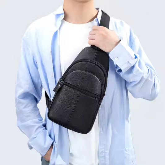 Lange Herrenbörse aus Leder ⎜ Brieftasche mit Reißverschluss, Karteneinsätzen und Smartphone-Fach