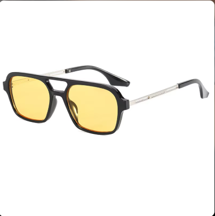 Damen-Sonnenbrille mit schmalem Rahmen ⎜ Feines Cut-Design für stilvollen Alltagslook mit UV-Schutz