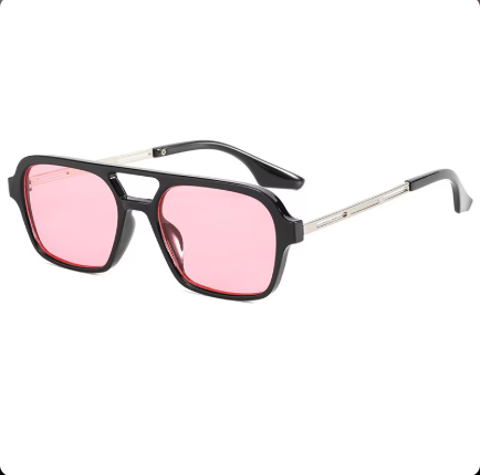 Damen-Sonnenbrille mit schmalem Rahmen ⎜ Feines Cut-Design für stilvollen Alltagslook mit UV-Schutz