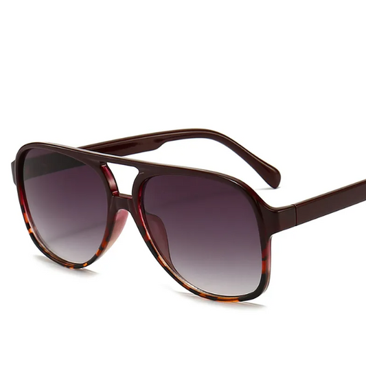 Runde Sonnenbrille für Damen und Herren ⎜ Leichtes Modell mit UV-Schutz für bequeme Alltagslooks