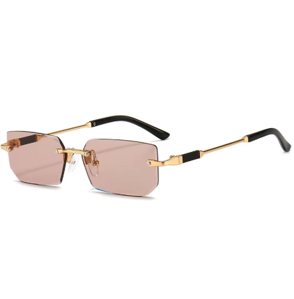 Retro-Sonnenbrille für Damen im Quadratstil ⎜ Schlichtes Modell für elegante City-Outfits mit UV-Schutz
