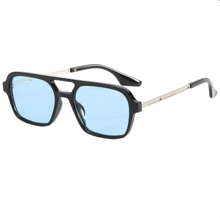 Damen-Sonnenbrille mit schmalem Rahmen ⎜ Feines Cut-Design für stilvollen Alltagslook mit UV-Schutz