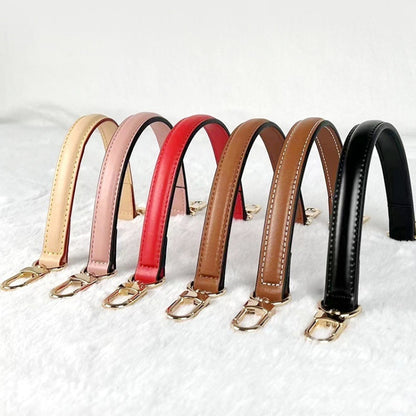 Taschenhenkel aus Leder ⎜ Ersatzgriff für Handtaschen mit Karabiner für komfortables Tragen und stilvolle Optik
