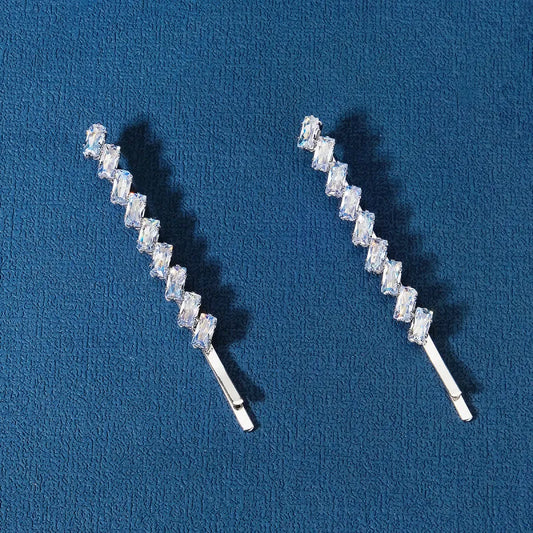 Haarspangen mit Kristallen für Damen ⎜ Eleganter Haarschmuck für Hochzeit, Party und festliche Anlässe