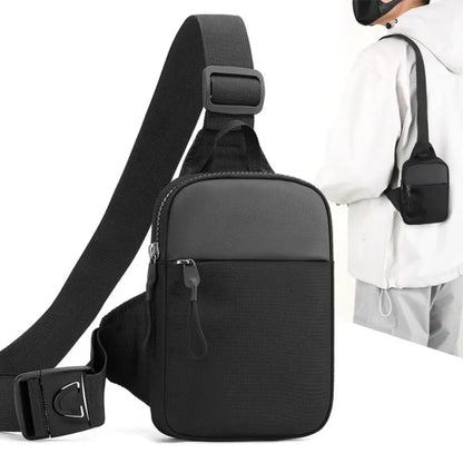 Leichte Herrentasche mit Trageriemen ⎜ Viel Stauraum für Freizeit, Ausflüge und Alltag