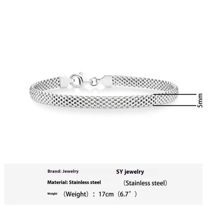 Modernes Armband für Damen ⎜ Feiner Armschmuck in Goldoptik für zeitlose Eleganz