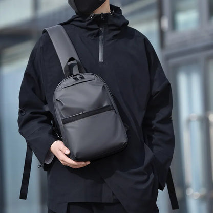 Crossbody-Tasche aus Leder ⎜ Hochwertige Brusttasche für Männer mit robuster Verarbeitung