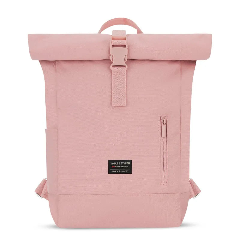 Rolltop Rucksack für Städtetrips ⎜ Wasserabweisender Rucksack mit Schnalle und sicherem Hauptfach